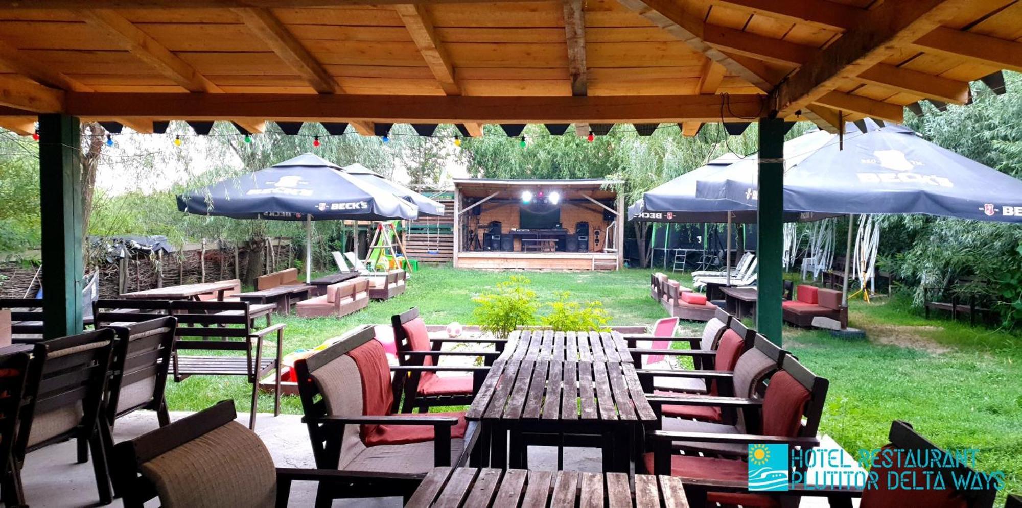 Hotel Restaurant Plutitor Delta Ways Nufaru Ngoại thất bức ảnh